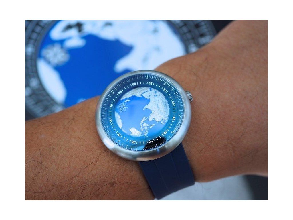 CIGA Design Blue Planet Watch wrist