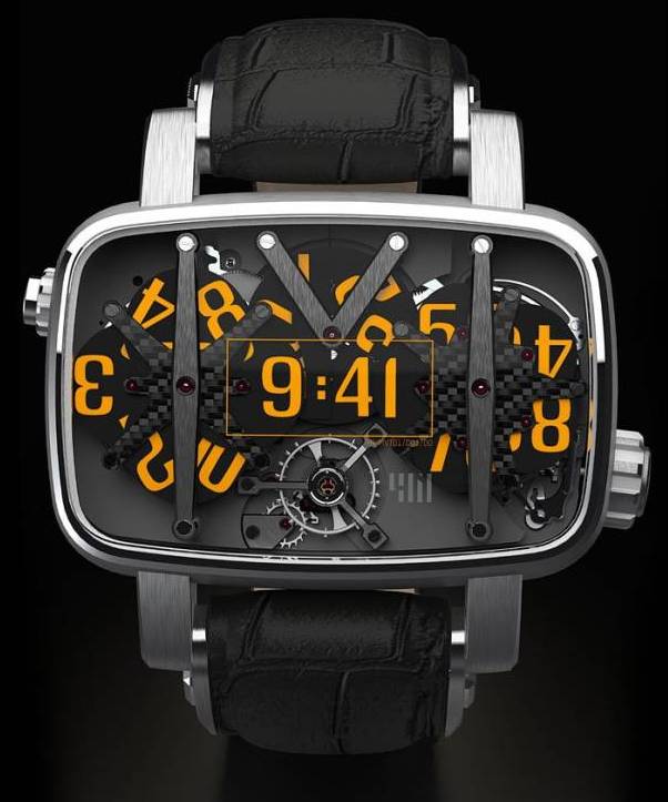 4N Mechanical Digital Watch