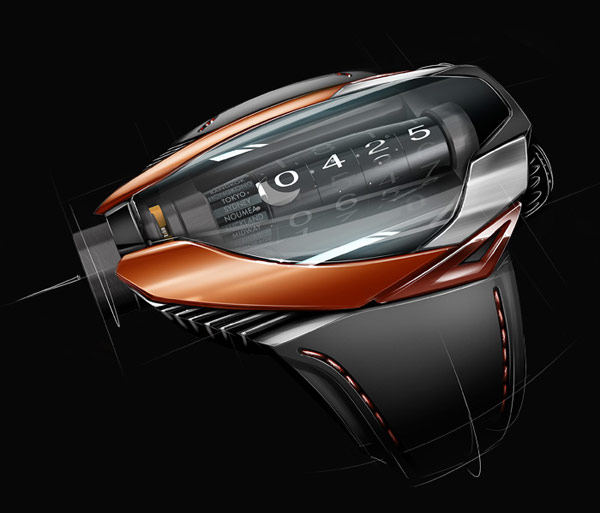 Watch concepts by Thierry Fischer inspired by nebula, black holes. 4