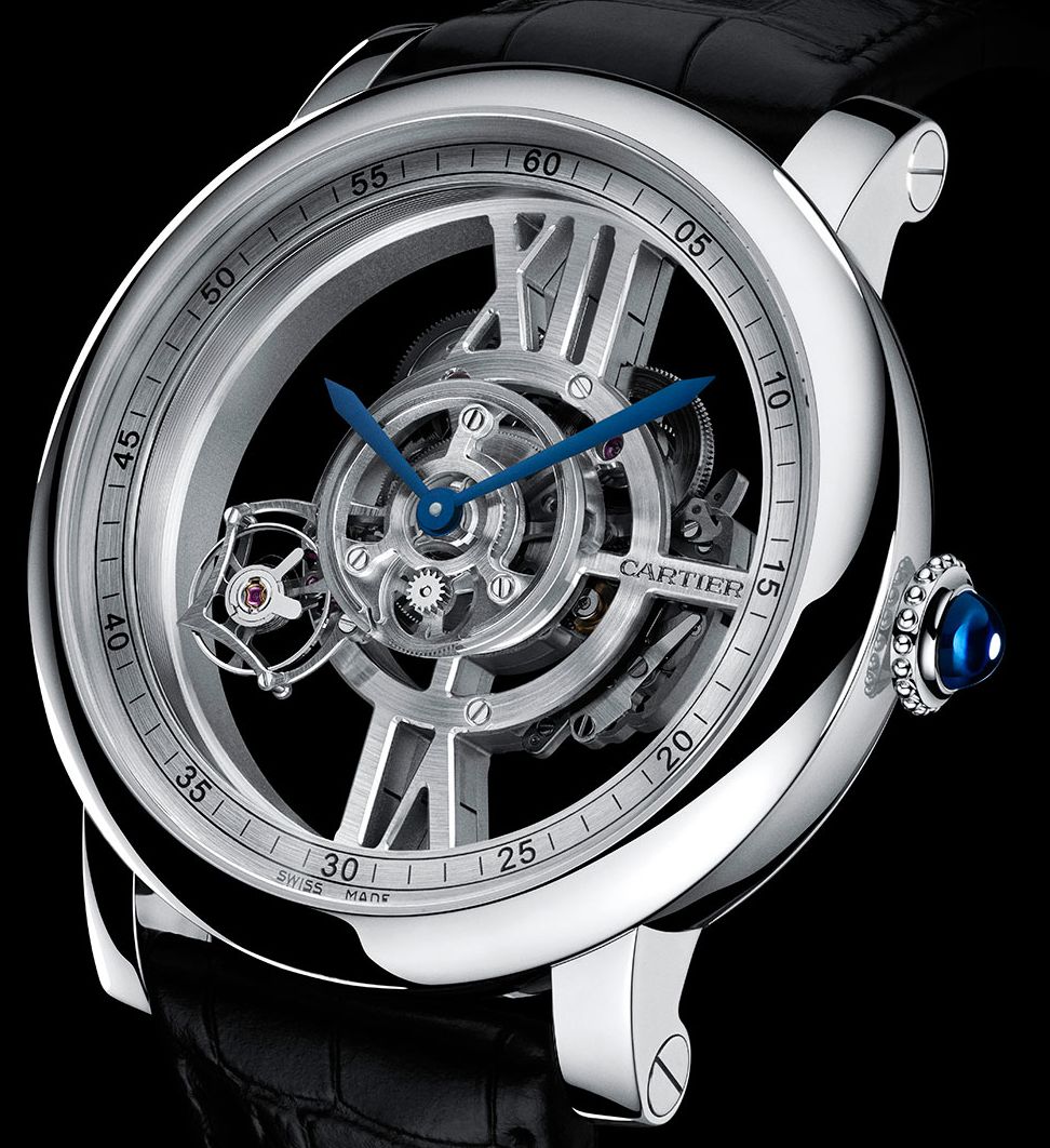 cartier skull watch