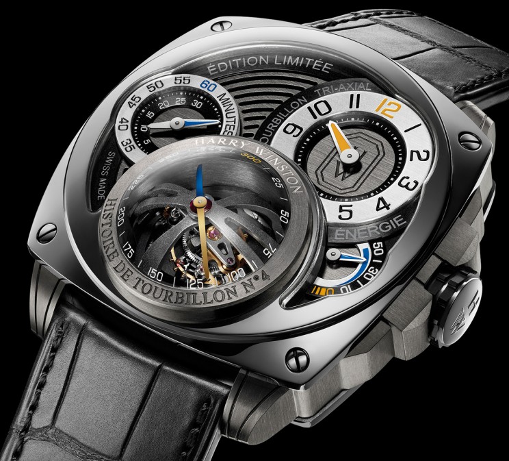 Harry Winston, Histoire de Tourbillon 4 side view