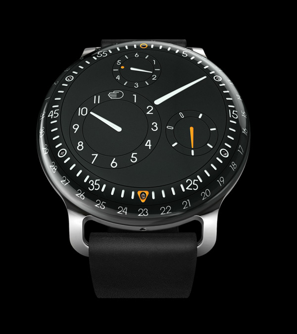 Ressence Type 3 liquid filled watch gives dial illusion