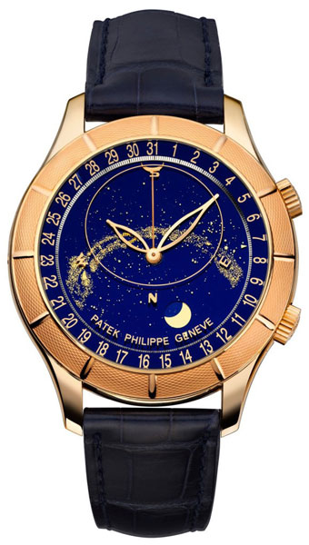 Patek Philippe Celestial uses superimposed layers of sapphire