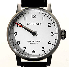 Karl Falk single hand watch