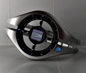 Futuristic watch Solaris
