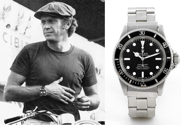 Steve mcqueen shop omega watch