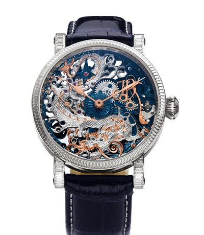 Grieb and Benzinger Blue Dragon watch