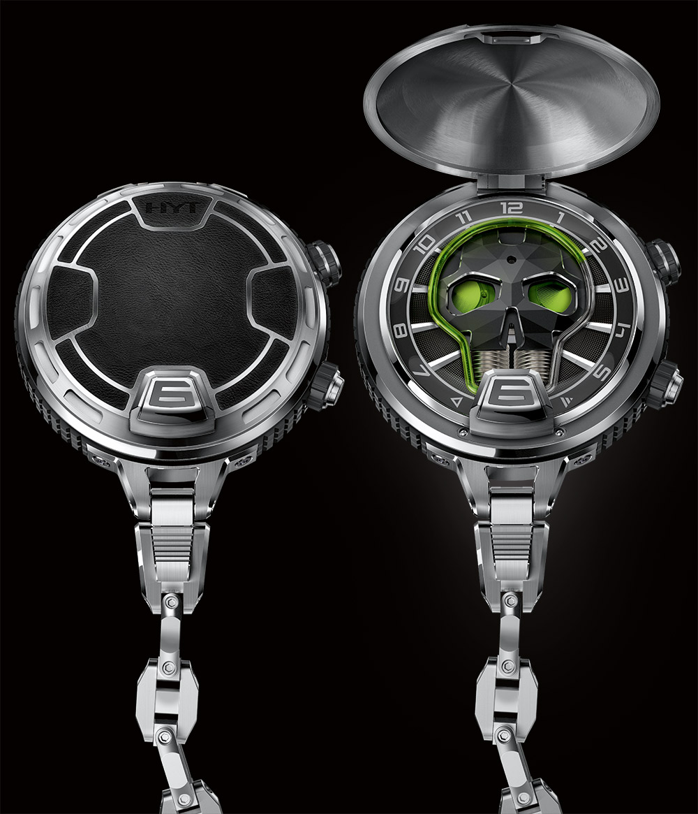 HYT Skull Pocket watch 10 unusual pocket watch designs