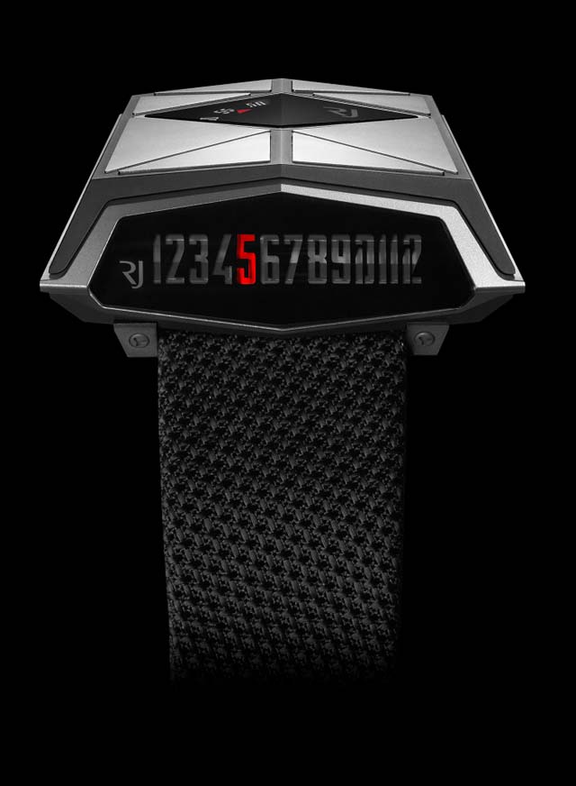 Futuristic watch from Romain Jerome evokes Bladerunner 1