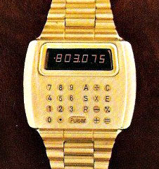 First calculator watch online